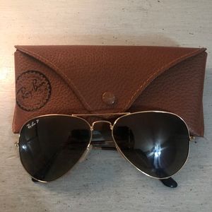 Rayban Gold Aviators